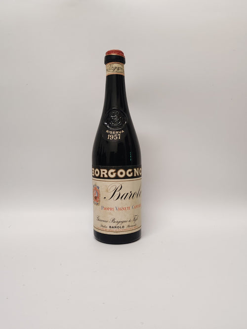 Barolo Borgogno Riserva 1957 – 0,72 l 13,5% – Top Zustand, Rarität