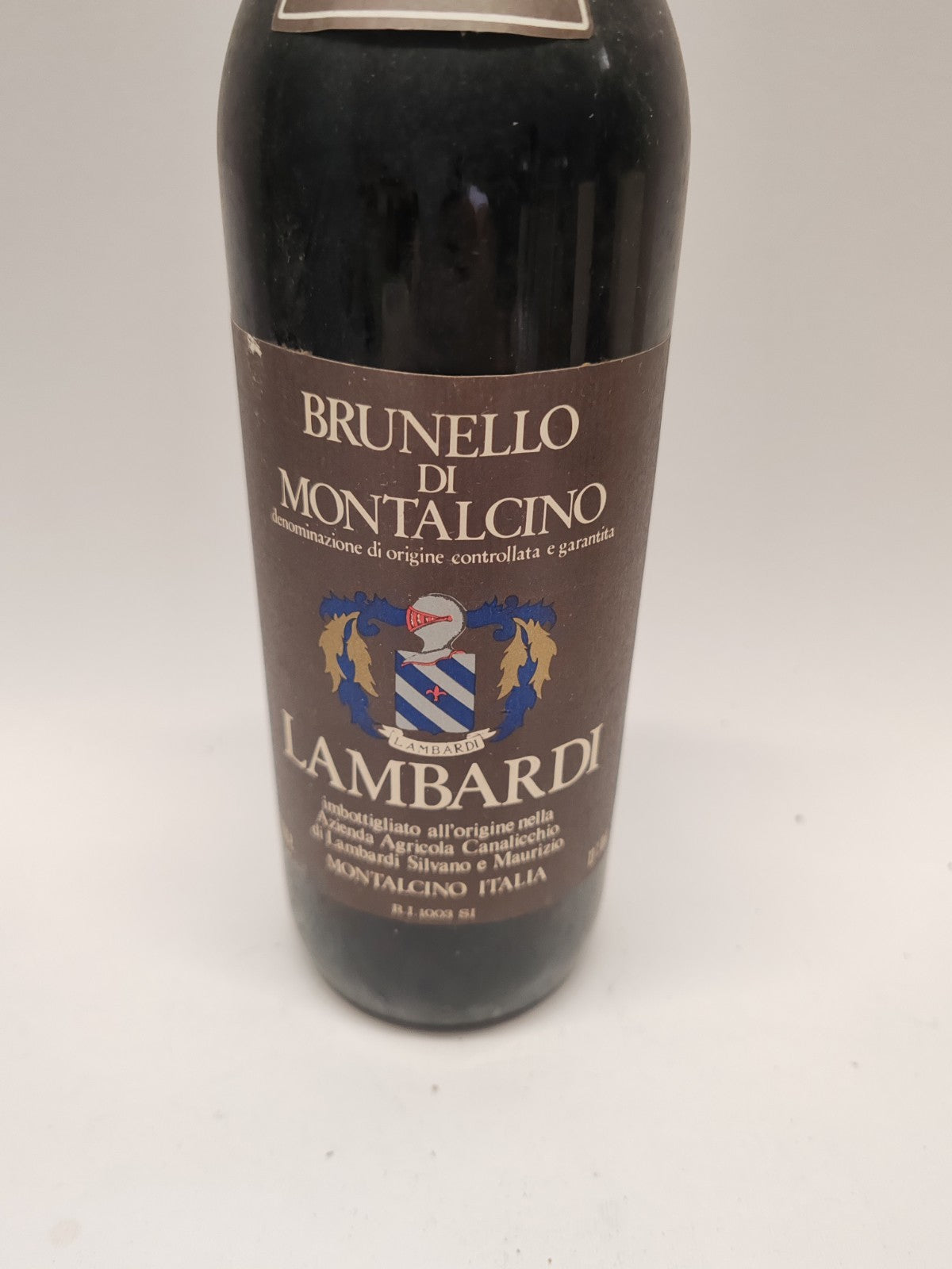 Brunello di Montalcino 1982 Canalicchio di Lambardi 0,75L 13% – Rarität Top Zust