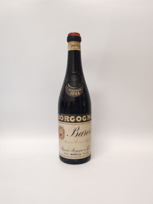 Barolo Borgogno Riserva 1944 – 0,72 l 13,5% – Top Zustand, sehr guter Füllstand,
