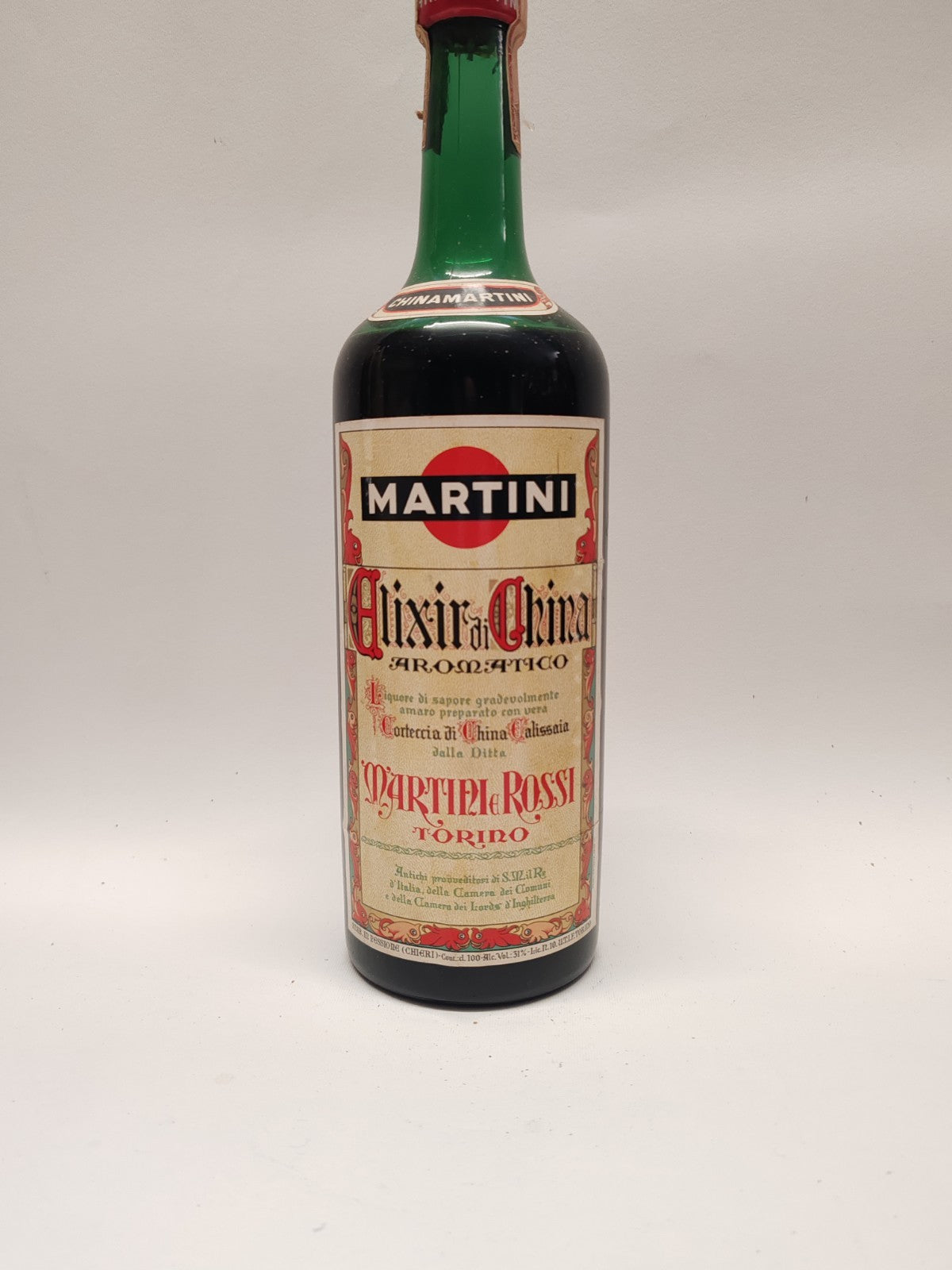 Martini & Rossi Elixir di China – 100cl – 31% Vol – Turin Italien– Jahrgang 1969