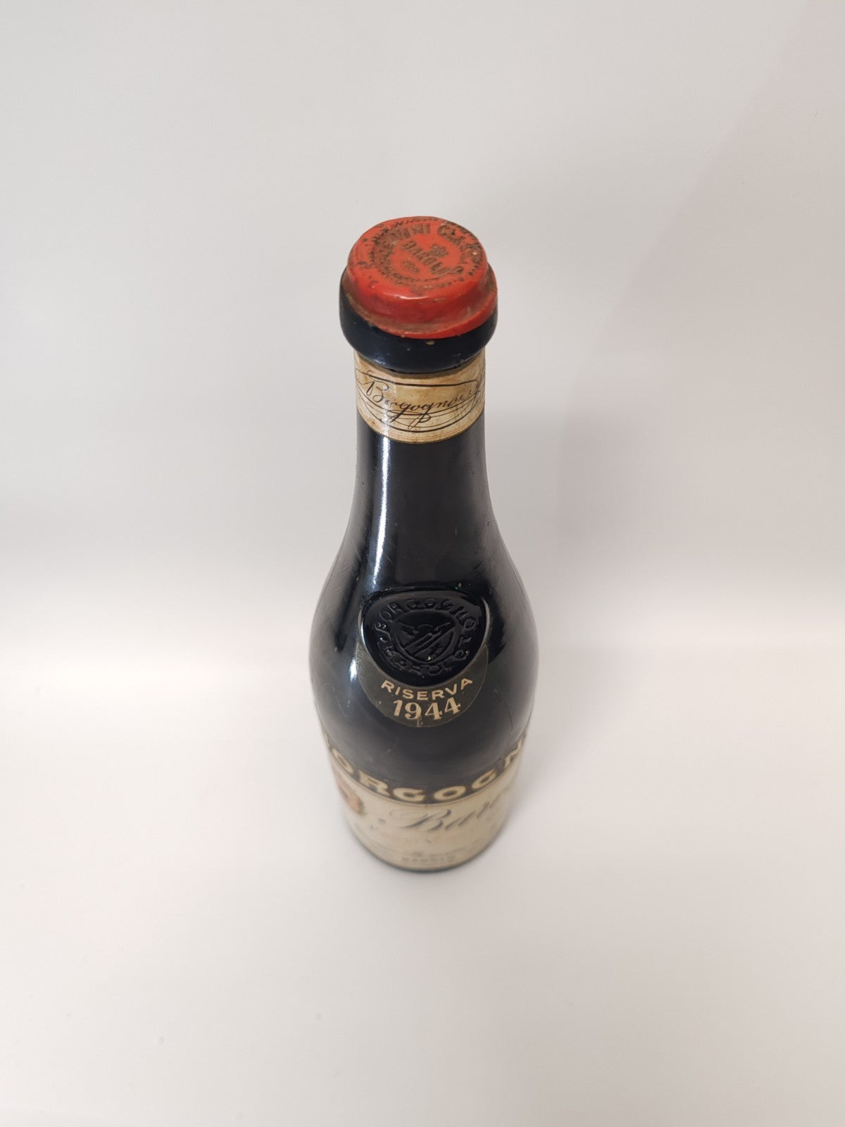 Barolo Borgogno Riserva 1944 – 0,72 l 13,5% – Top Zustand, sehr guter Füllstand,