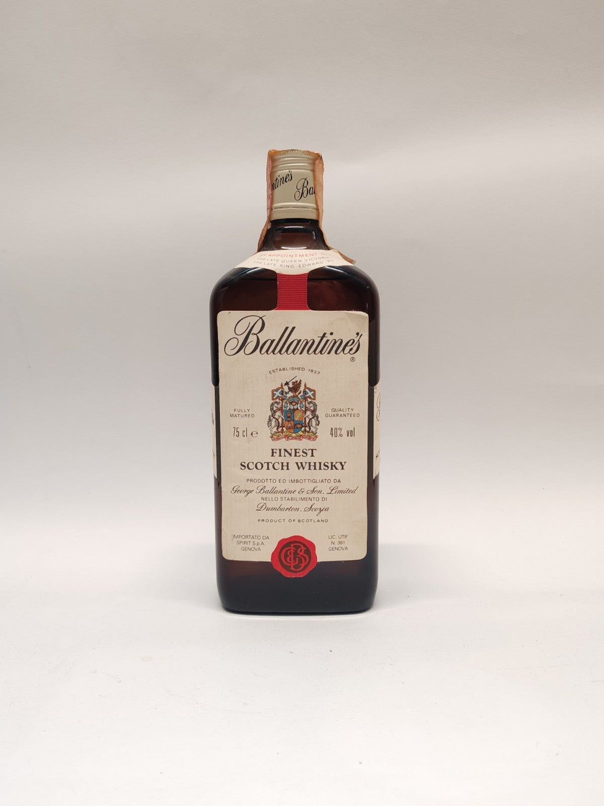Ballantines Finest Scotch Whisky 75cl 40,0% 1980 Scotland