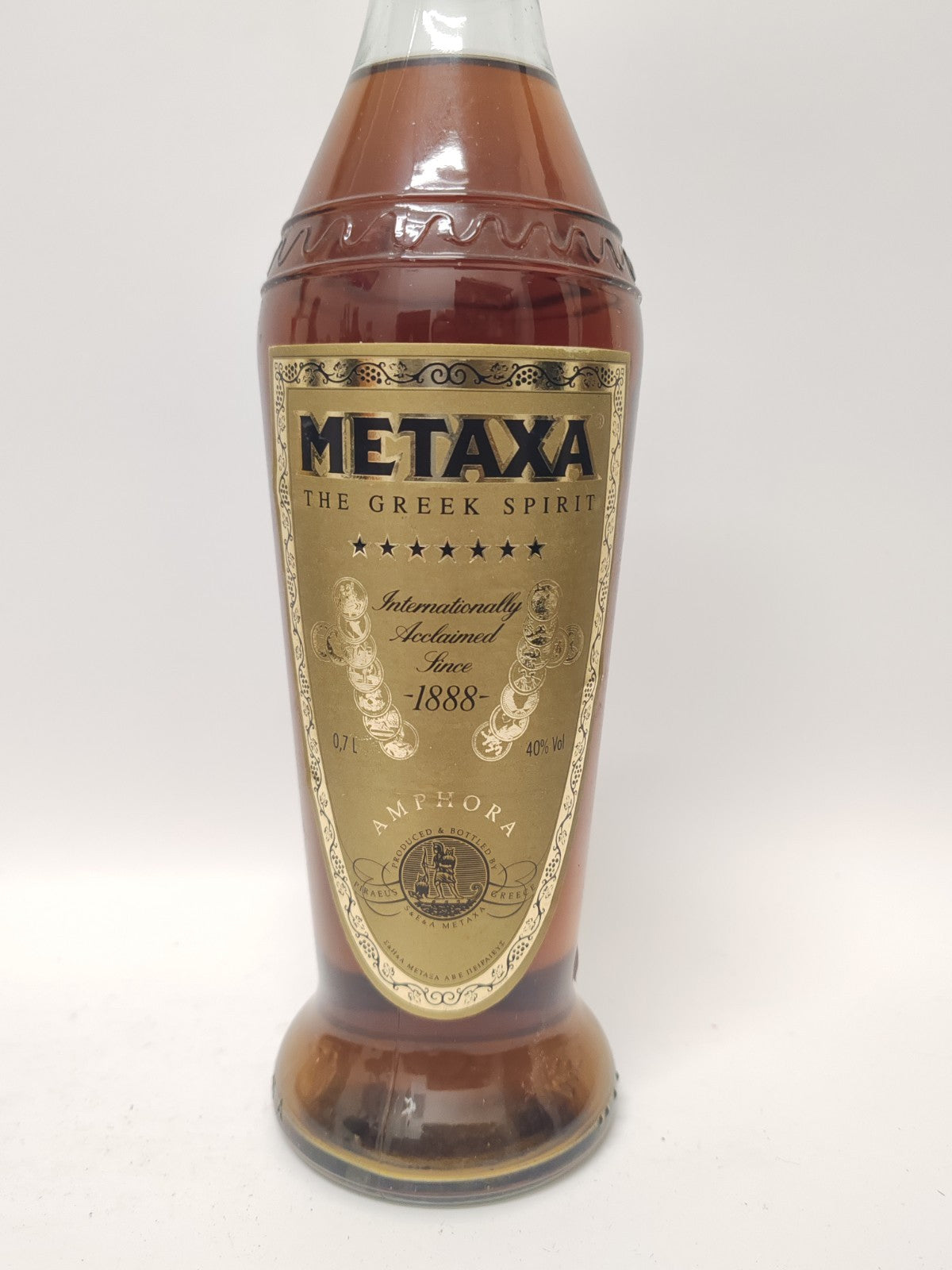 Metaxa Brandy – Gold Label – Griechenland – 1970er Jahre – 0,7 Lt – 40%