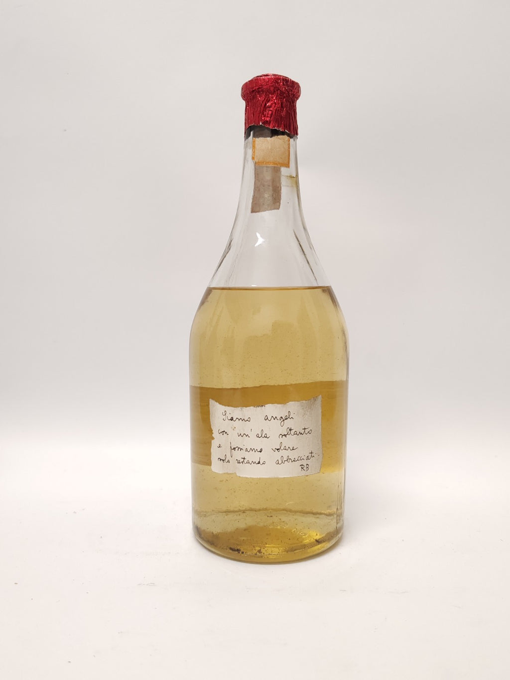 Romano Levi Grappa 1979 • Rare Collector Bottle • 3/4 L • 56% • Handg. Etikette