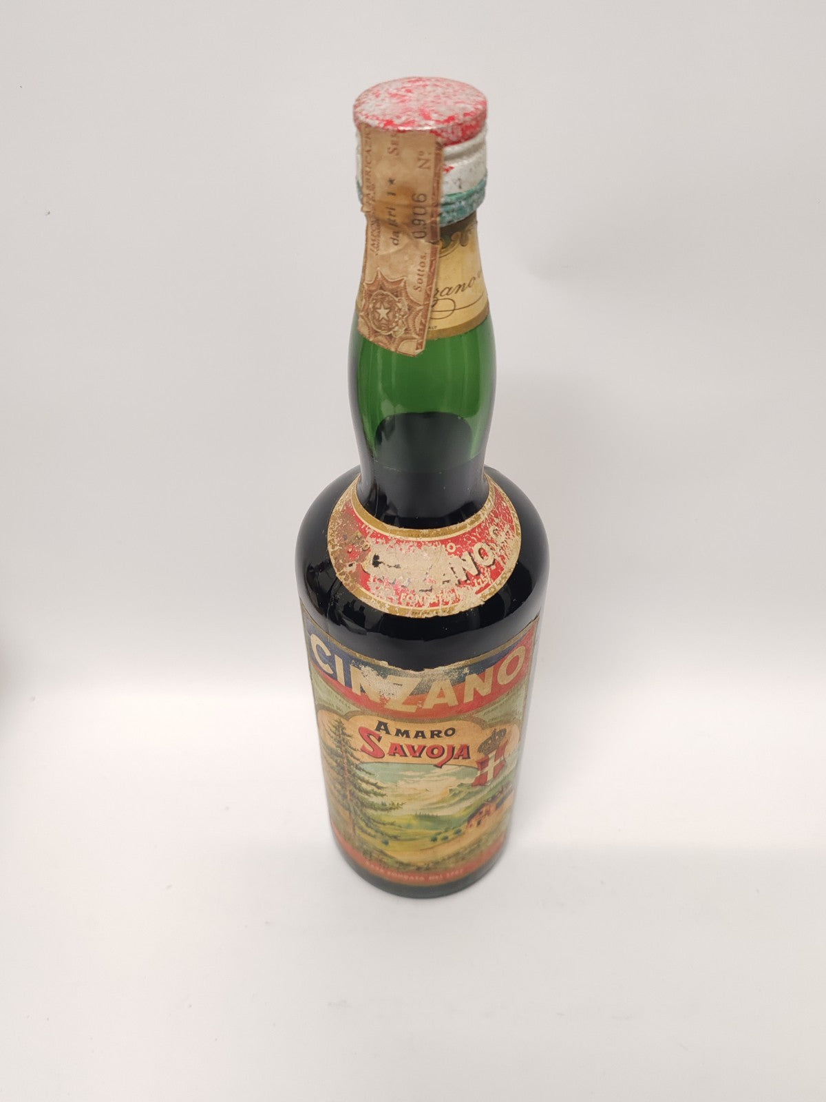 Cinzano Amaro Savoia – 100cl – 38,5% Vol – Italien – 1960er Jahre – Rarität