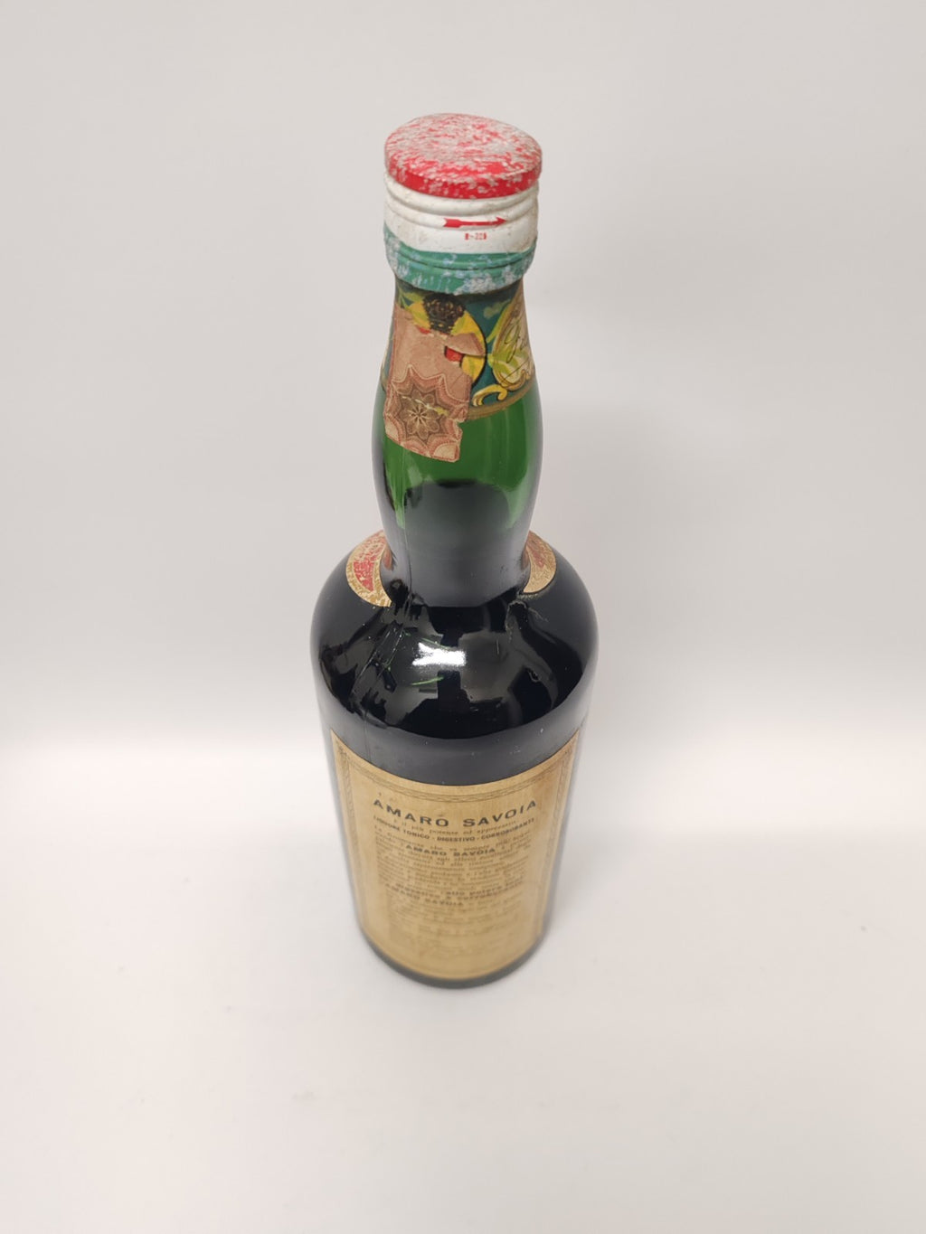 Cinzano Amaro Savoia – 100cl – 38,5% Vol – Italien – 1960er Jahre – Rarität