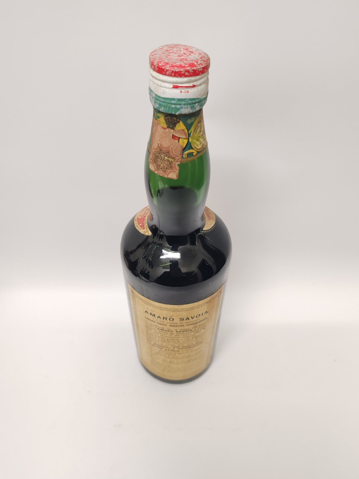 Cinzano Amaro Savoia – 100cl – 38,5% Vol – Italien – 1960er Jahre – Rarität
