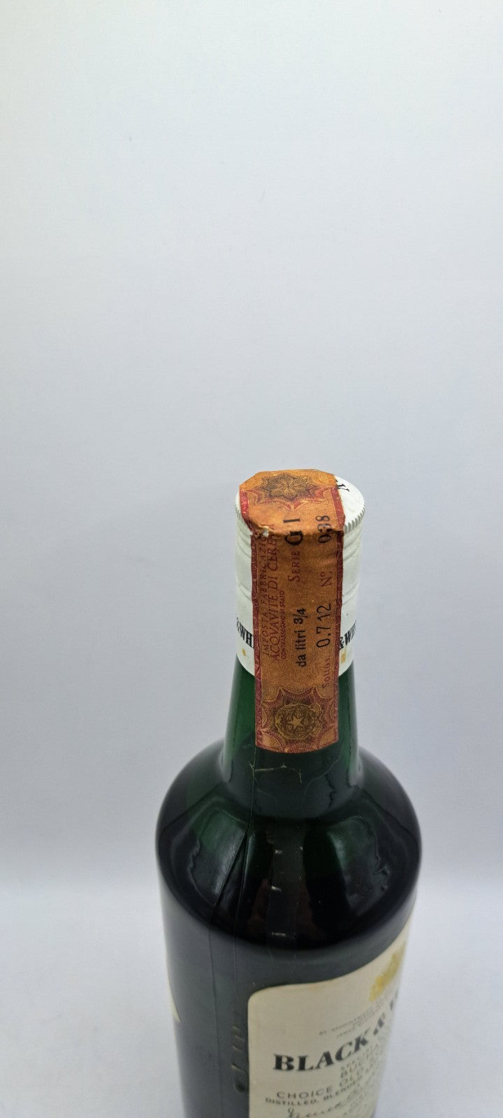 Black & White Buchanan’s Choice Old Scotch Whisky 1960er 75cl 43° sealed Rarität