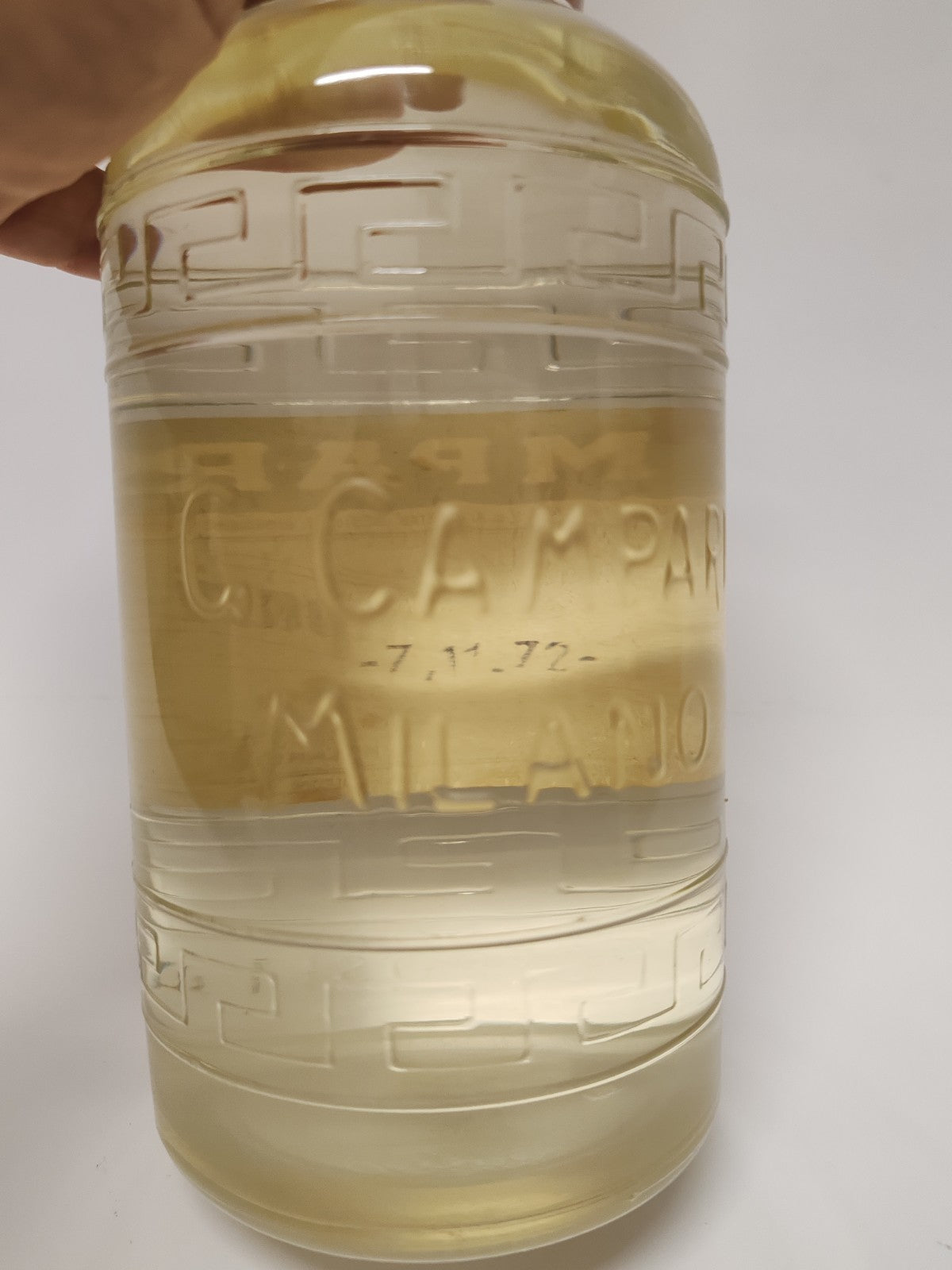 Campari Cordial Milano Himbeere Likör – 0,75L – 36% Vol. – Jahrgang 1972 - Italy