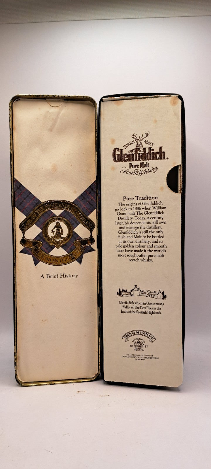 Glenfiddich Pure Malt Scotch Whisky Single Malt Clan Montgomerie 70cl 43%