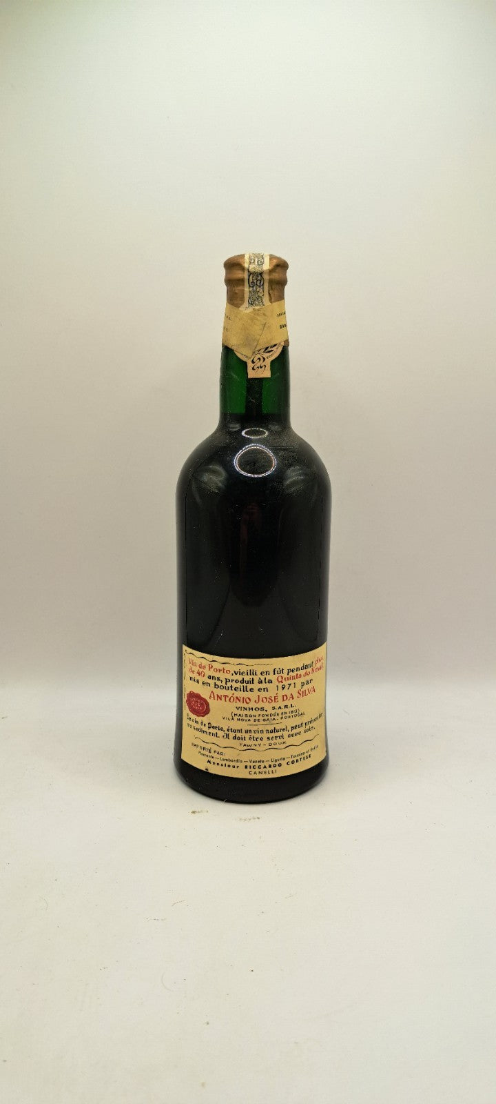 Bottiglia Porto Quinta do Noval Tawny 40 Years Antonio Jose Da Silva 20,4% 75cl Vintage