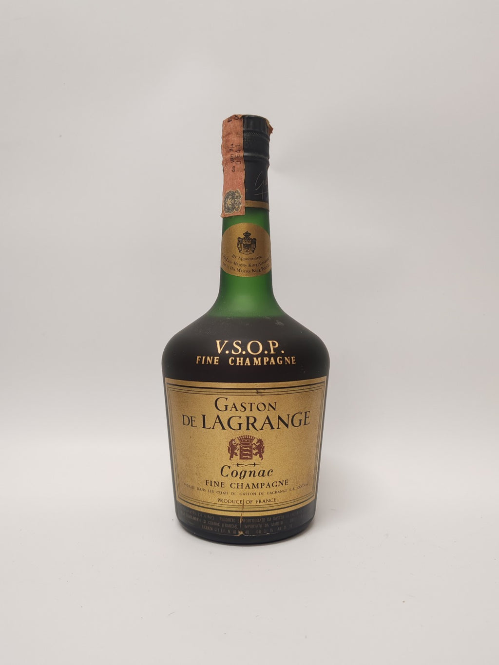 Gaston de La Grange – Cognac Fine Champagne – Frankreich – 1970er Jahre – 75 cl