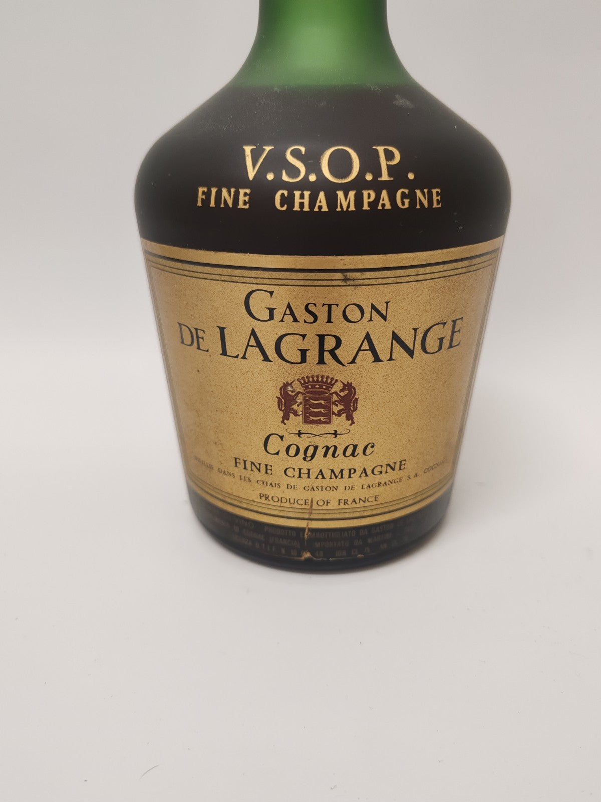 Gaston de La Grange – Cognac Fine Champagne – Frankreich – 1970er Jahre – 75 cl