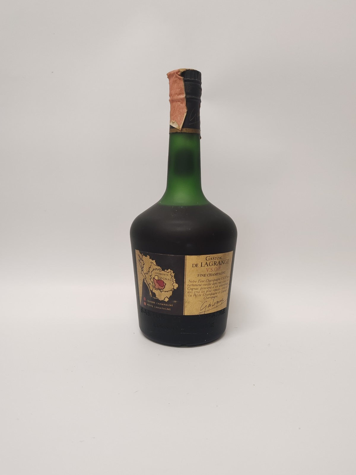 Gaston de La Grange – Cognac Fine Champagne – Frankreich – 1970er Jahre – 75 cl