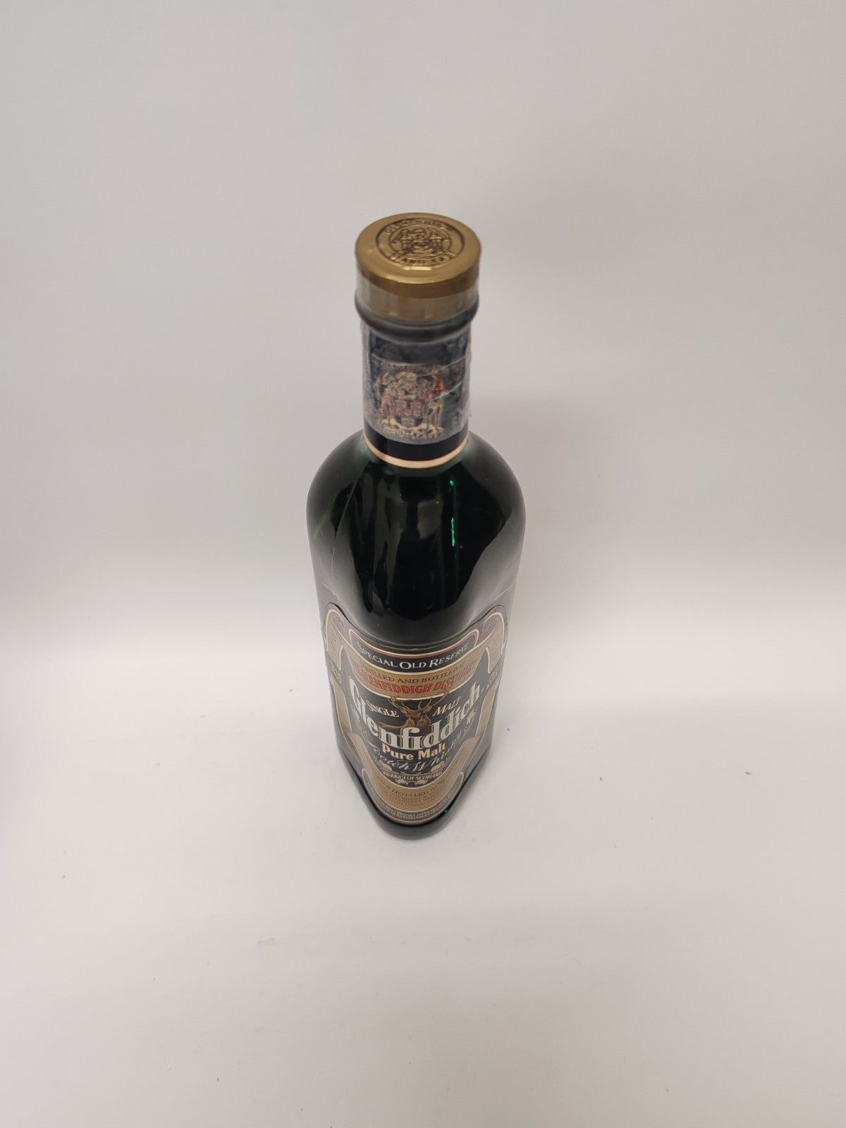 Glenfiddich Single Pure Malt Scotch Whisky – 75 cl – 43 % – ca. 1980 – Vintage