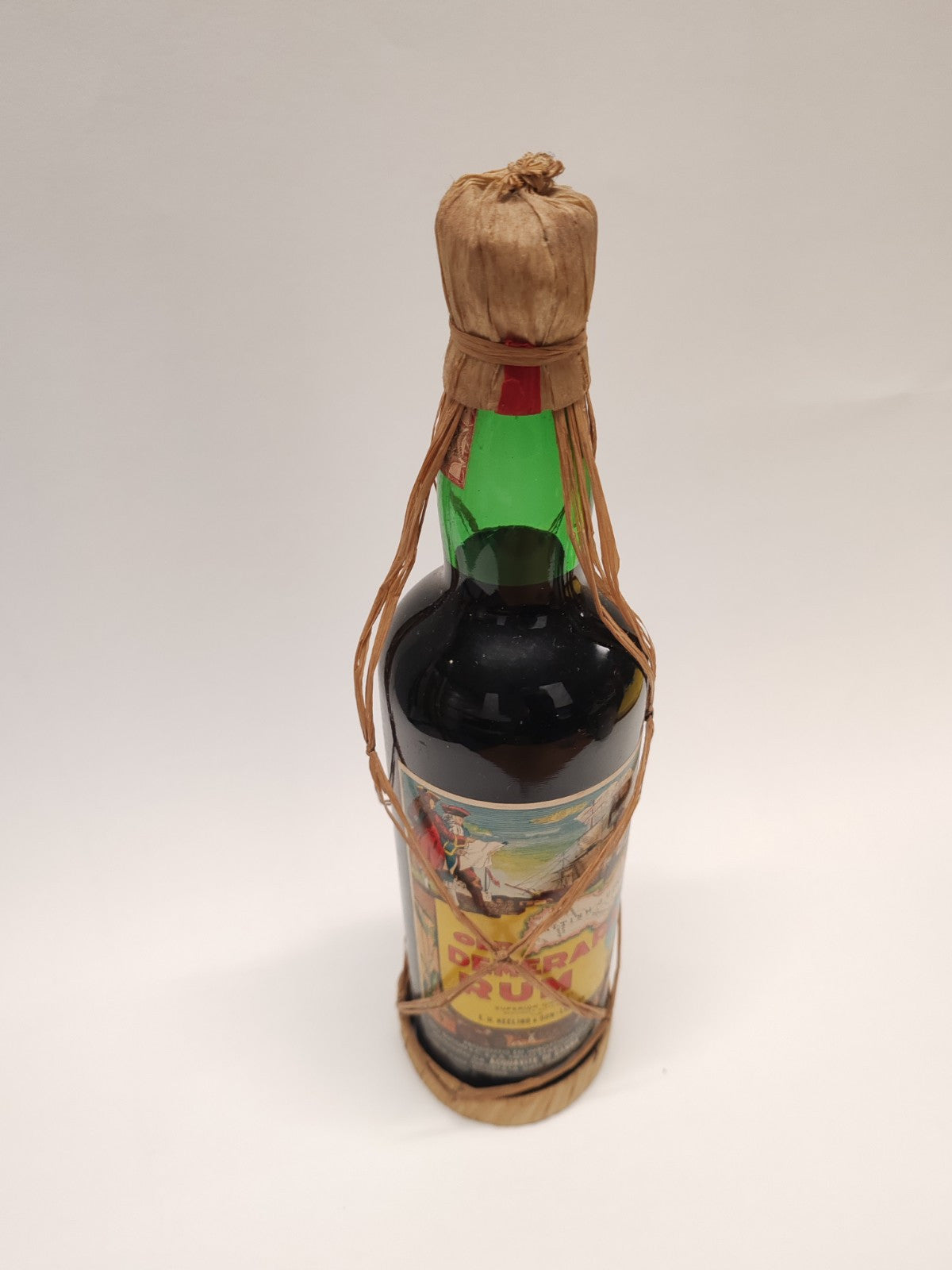 Old Demerara Rum 75cl 45% – Superior Quality – Vintage 1980 – seltene Sammlerfla