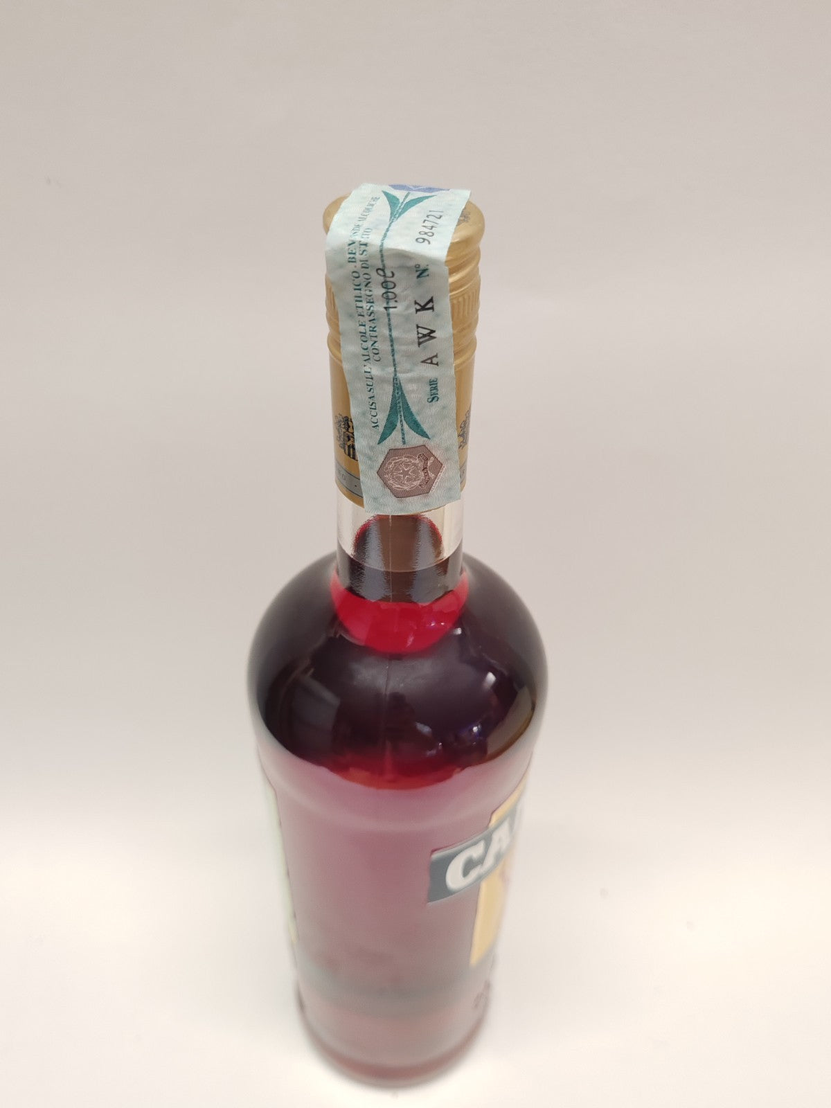 Campari Bitter 1L – Limited Edition Depero 2014 – Gelb - Selten Sammlerflasche