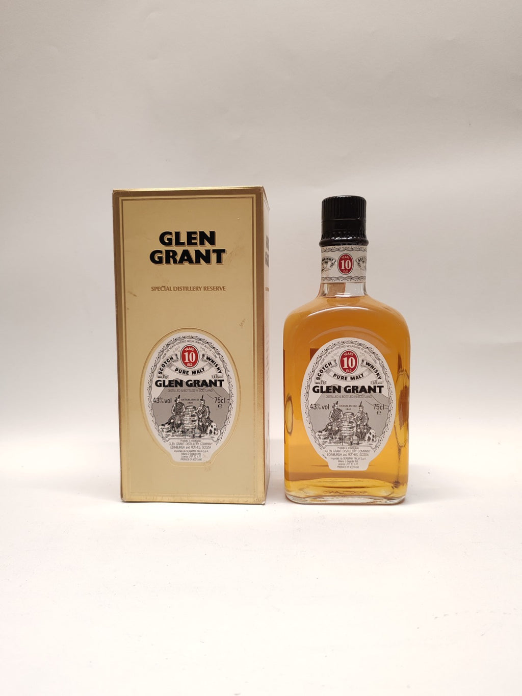 Glen Grant 10 Years Highland Malt Scotch Whisky – 75cl – 43% – mit Originalbox