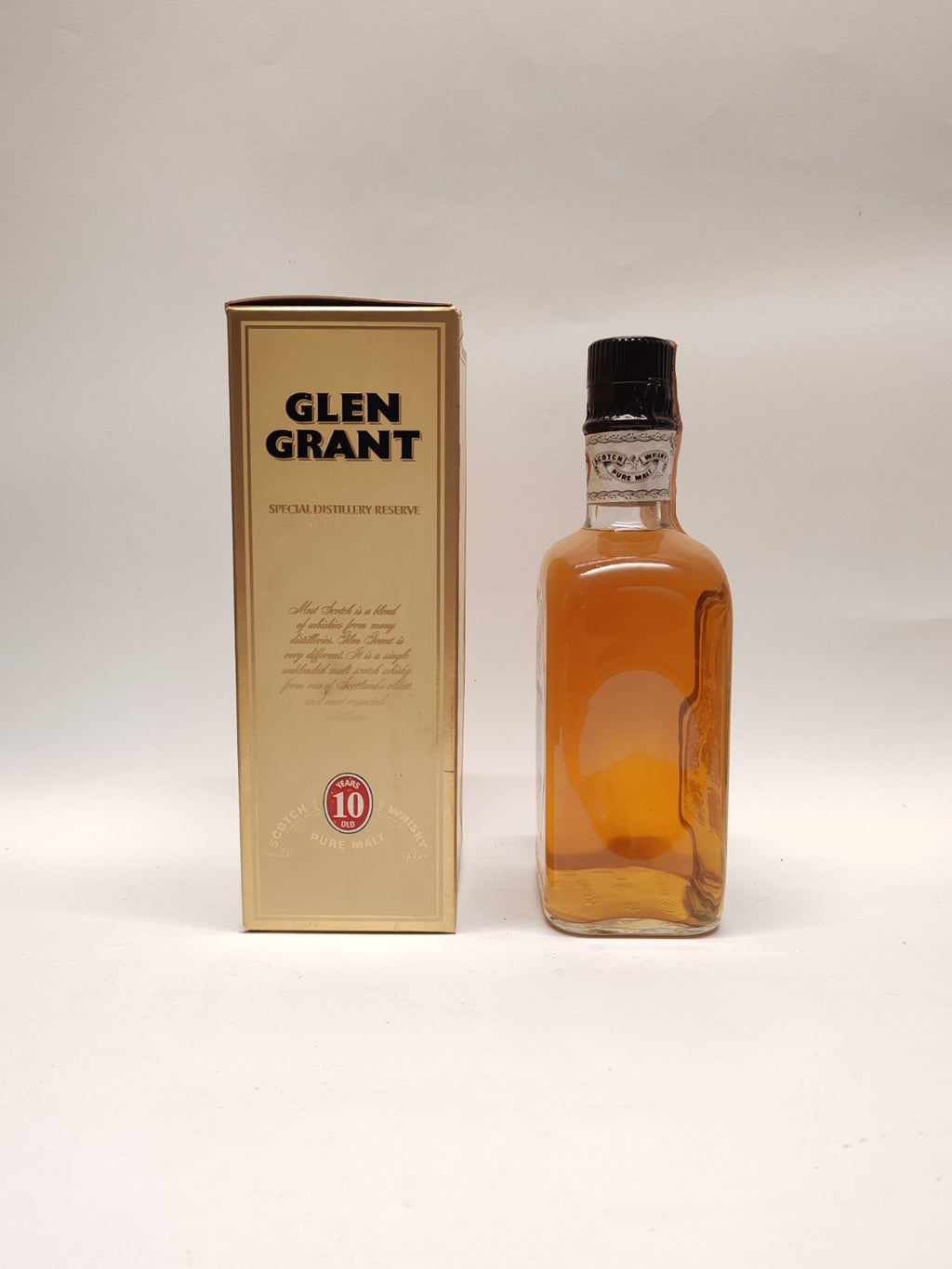 Glen Grant 10 Years Highland Malt Scotch Whisky – 75cl – 43% – mit Originalbox