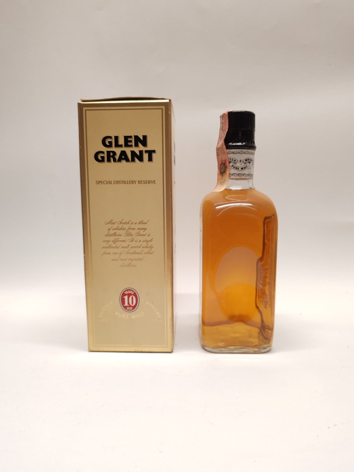Glen Grant 10 Years Highland Malt Scotch Whisky – 75cl – 43% – mit Originalbox