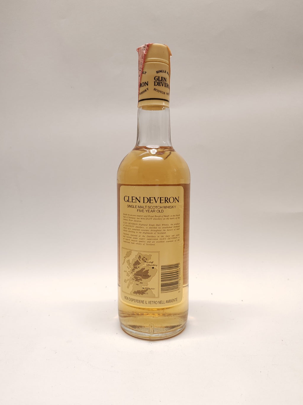 Glen Deveron 5 Years Single Malt Scotch Whisky – 75cl – 40% – mit Originalbox