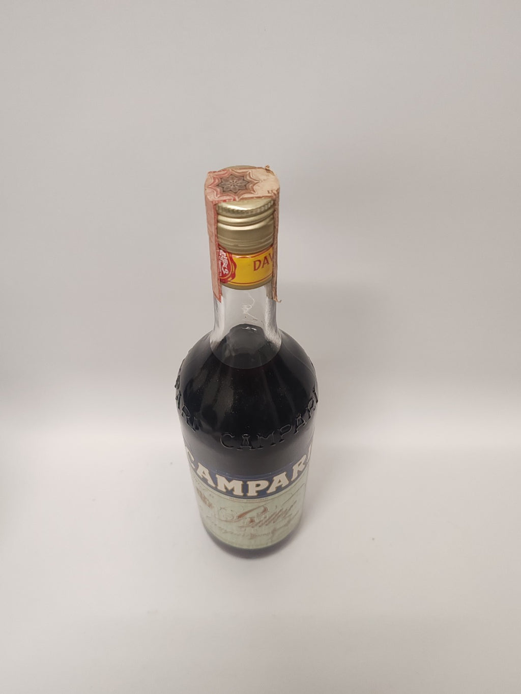 Campari Bitter 1 L – 80er Jahre – versiegelt– 25 % vol –seltene Sammlerflasche