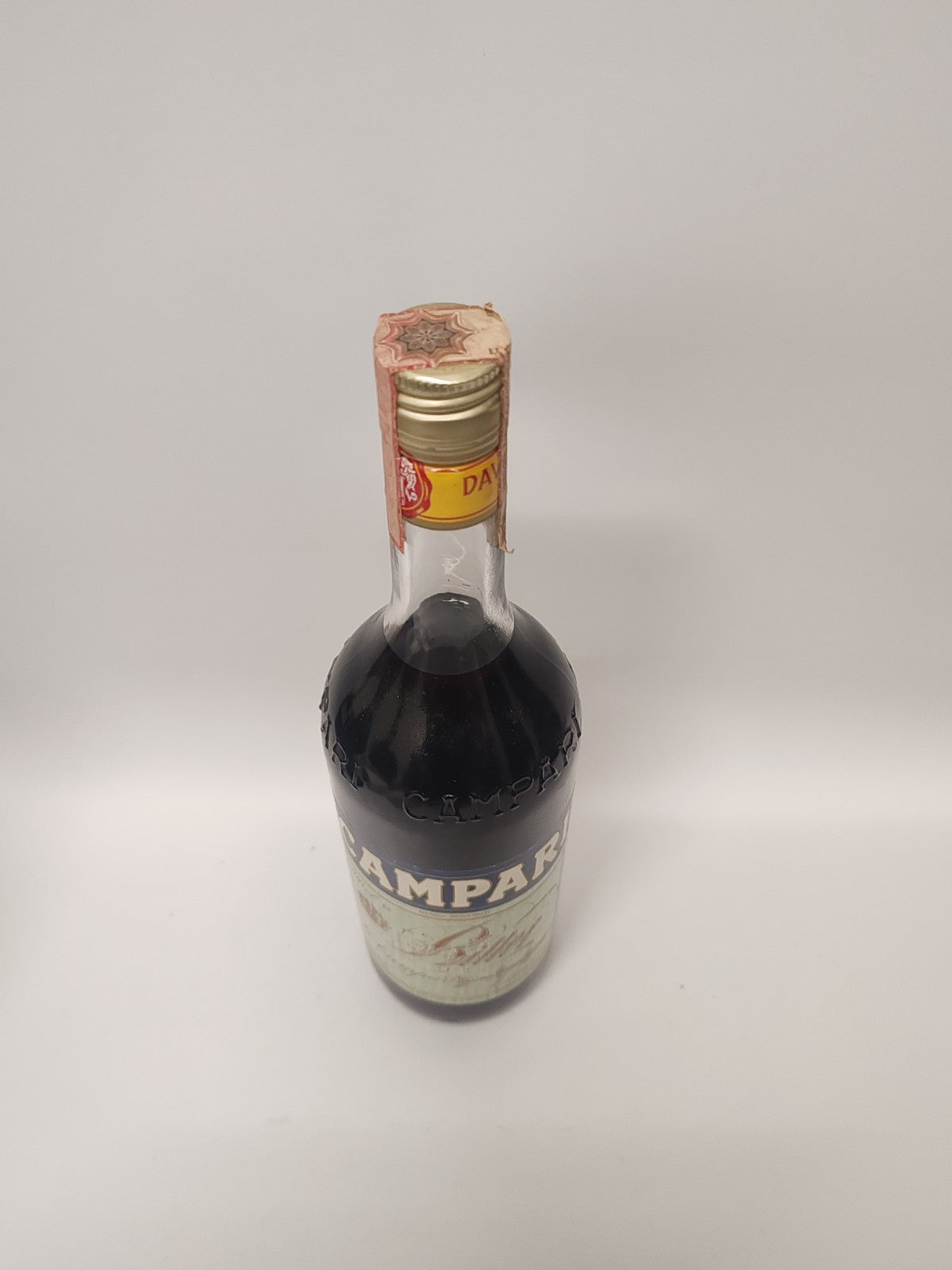 Campari Bitter 1 L – 80er Jahre – versiegelt– 25 % vol –seltene Sammlerflasche