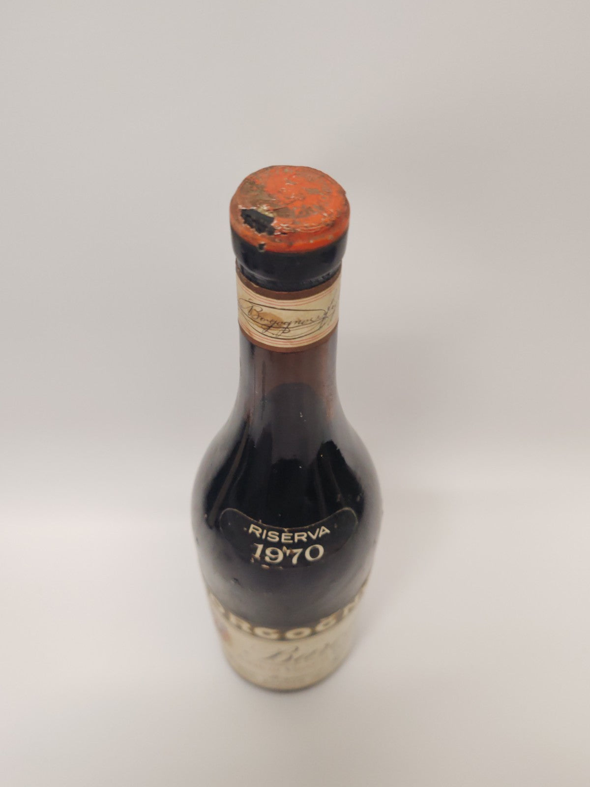 Barolo Borgogno Riserva 1970 – 0,72 l 13,5% – Top Zustand, sehr guter Füllstand,