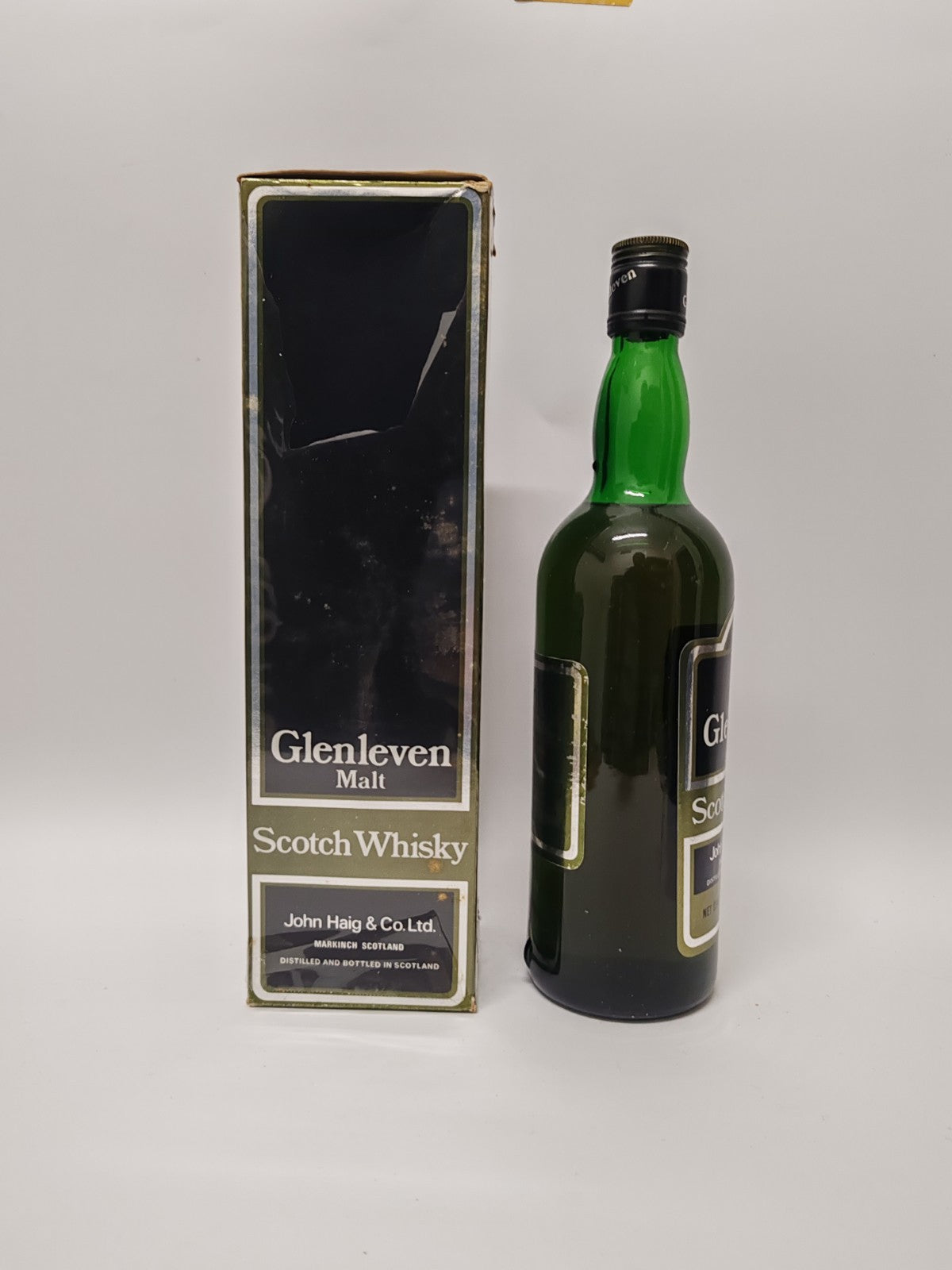Glenleven 12 Years Old Malt Scotch Whisky – 750ml – 43% – 1980er Jahre – Selten