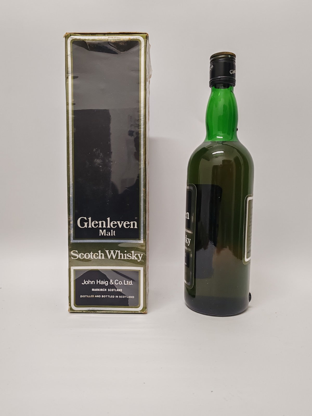 Glenleven 12 Years Old Malt Scotch Whisky – 750ml – 43% – 1980er Jahre – Selten