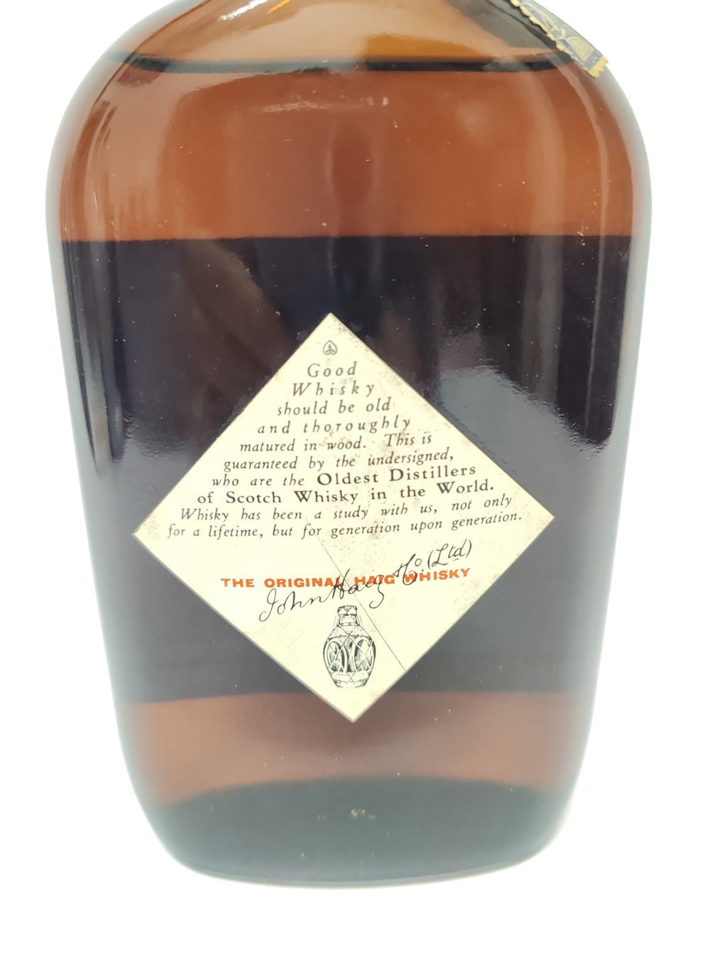 Seltene Haig Blended Scotch Whisky Gold Label – John Haig & Co. Ltd., 1959-1964