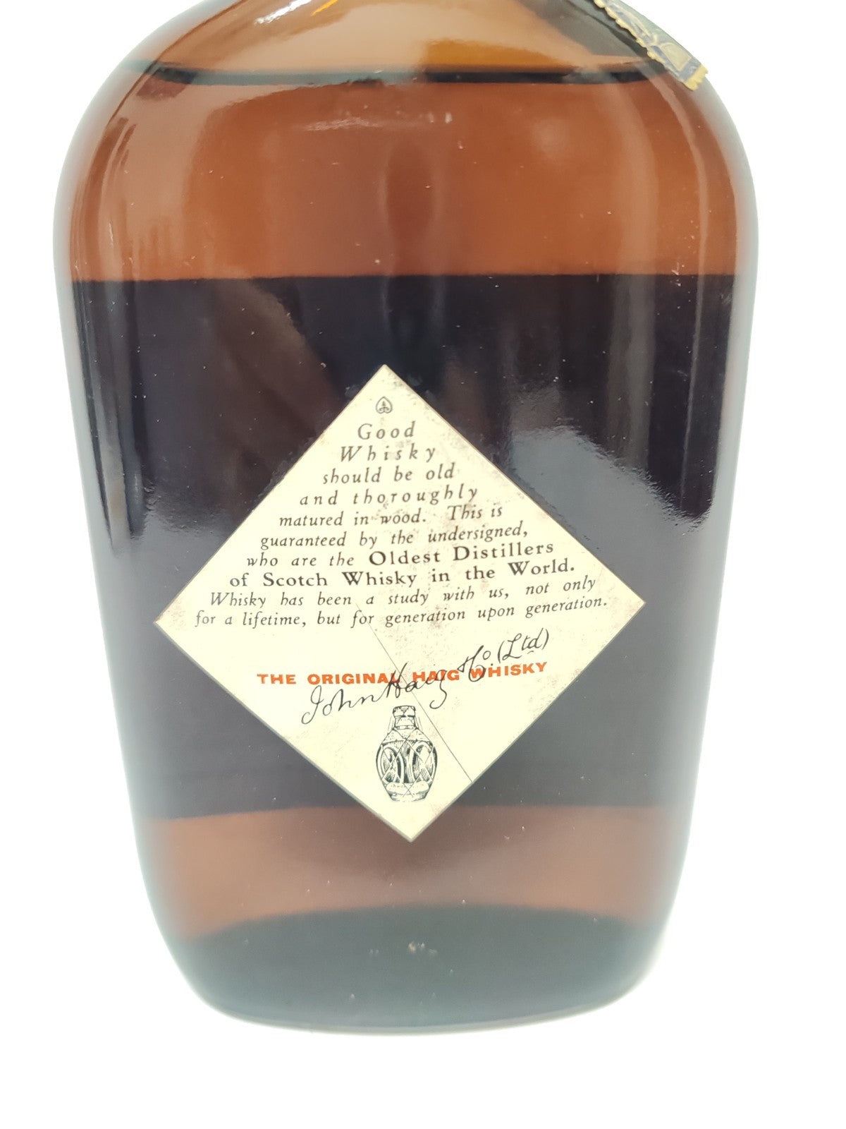 Seltene Haig Blended Scotch Whisky Gold Label – John Haig & Co. Ltd., 1959-1964