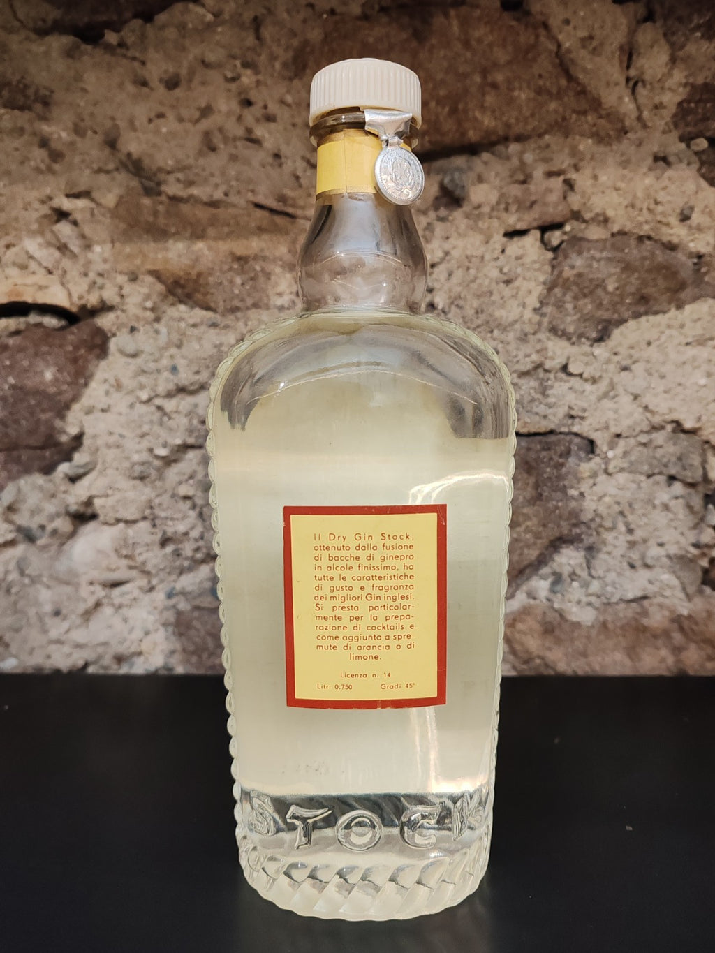 Stock Italien 75cl 45,0% 1950 London Dry Gin Mit Siegel
