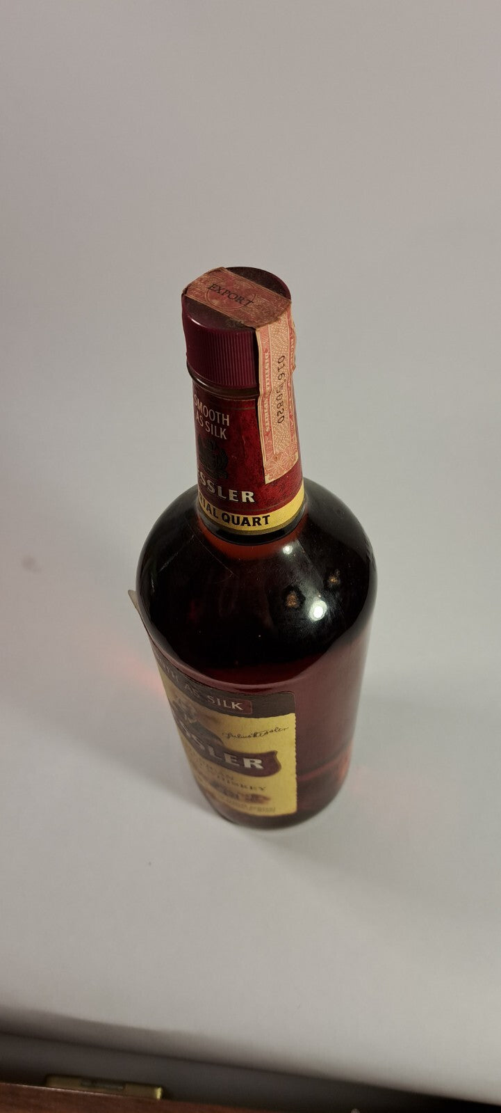 Kessler American Blended Whiskey – 100cl 40% – 1980er – USA – Rare Collectors