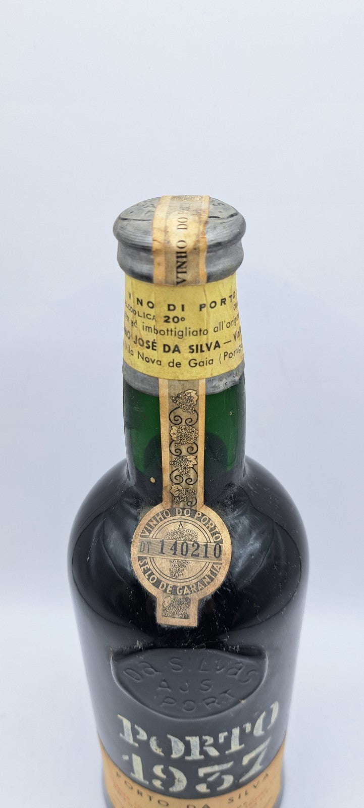 Portwein Da Silva 1937 Bott. in 1971 in Portugal Antonio Josè da Silva 75cl 20%