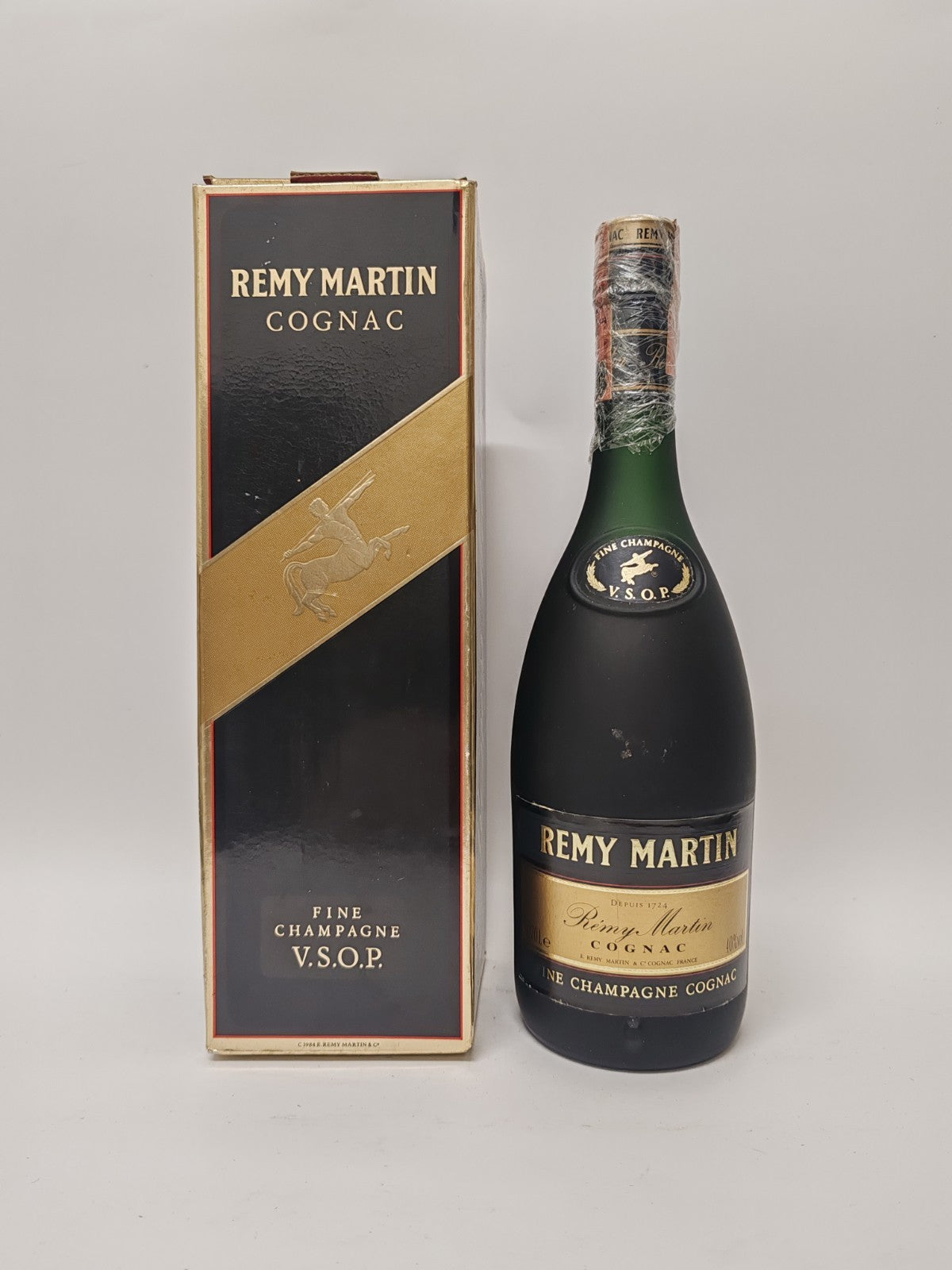 Rémy Martin VSOP Fine Champagne Cognac 0,70L 40% – selten – 1980er – Schachtel