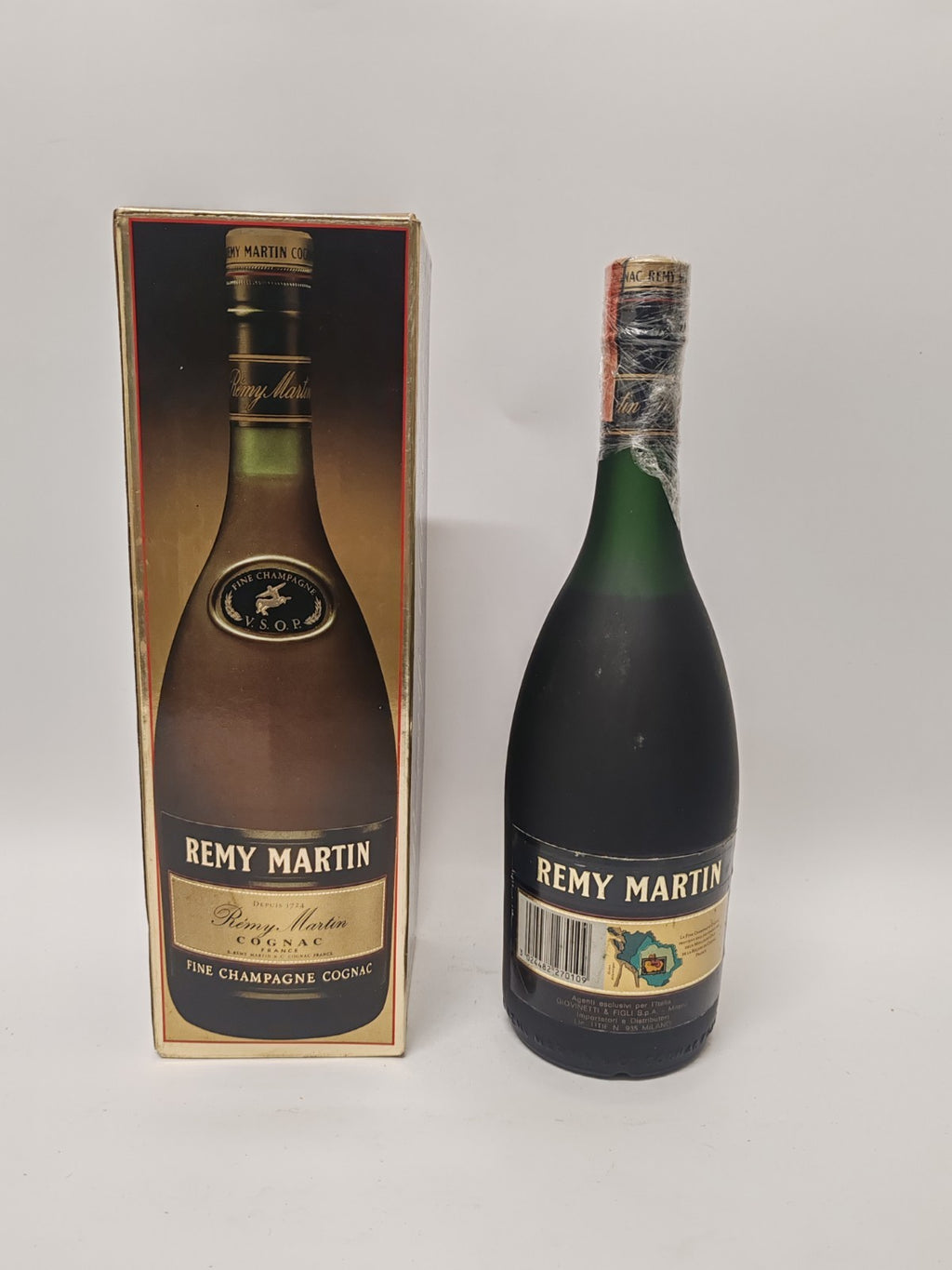 Rémy Martin VSOP Fine Champagne Cognac 0,70L 40% – selten – 1980er – Schachtel