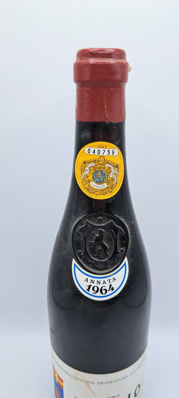 Barolo Cantina Bartolo Mascarello 1964 72cl 13,5%
