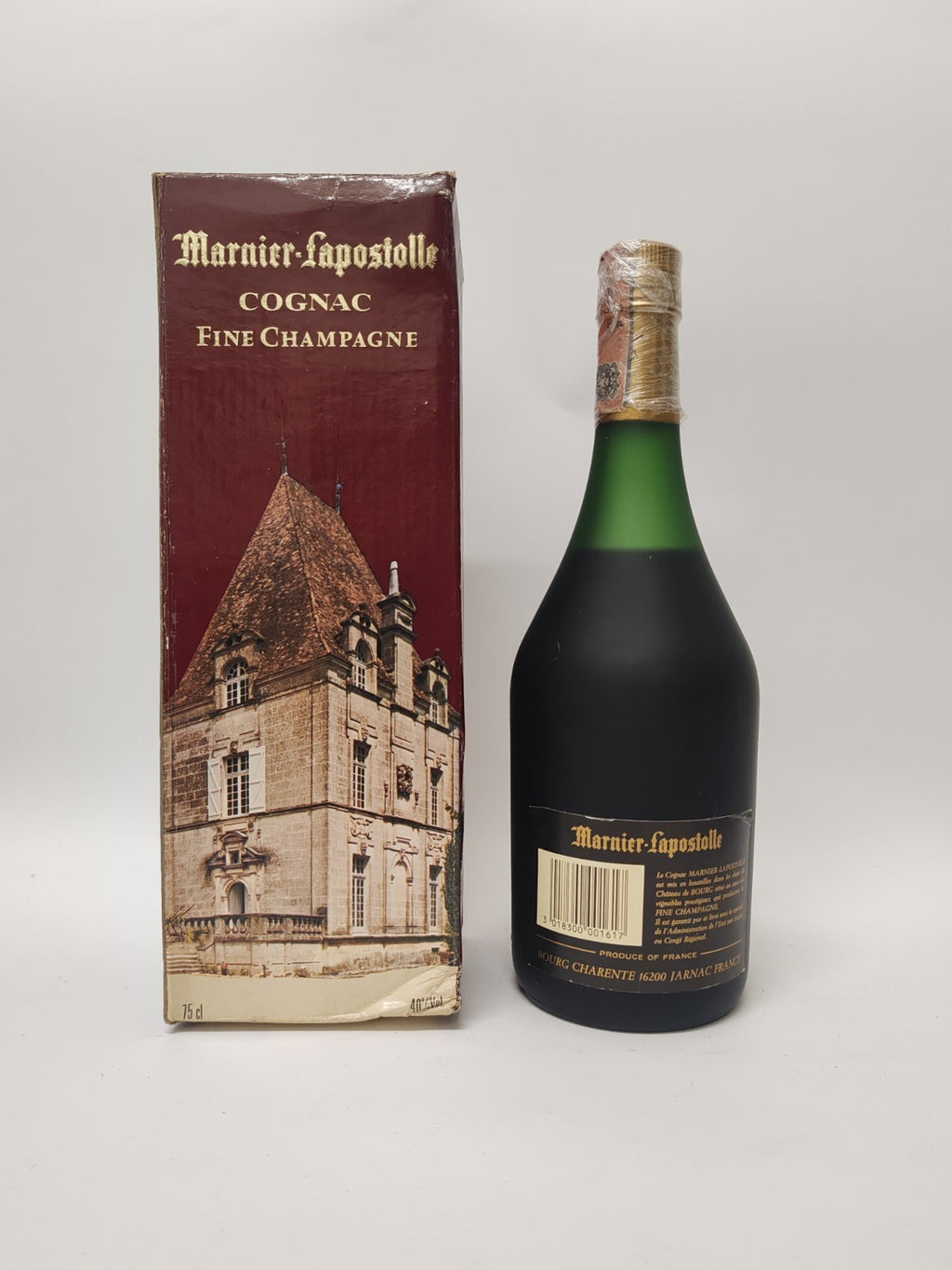 VSOP Cognac Marnier Lapostolle Fine Champagne 75cl 40% selten 1980er Schachtel
